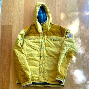 Fjallraven Yellow Greenland No. 1 Jacket with Hood